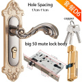 European Retro Door Lock Solid Wood Aluminum Alloy Door Lock GO-SD6